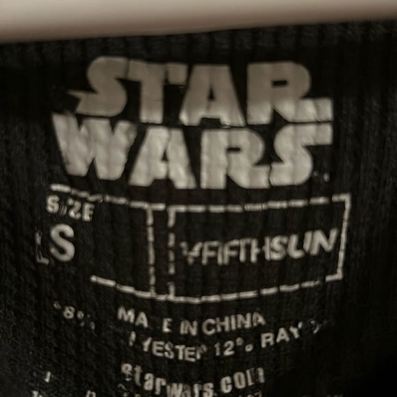 Star Wars black long sleeve top - Picture 4 of 4